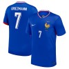 Oficiální Fotbalový Dres Francie Griezmann 7 Domácí ME 2024 pro Muži